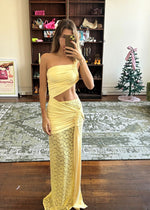 Load image into Gallery viewer, PARADISO DRESS BABY YELLOW
