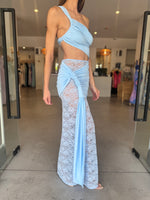 Load image into Gallery viewer, PARADISO DRESS BABY BLUE
