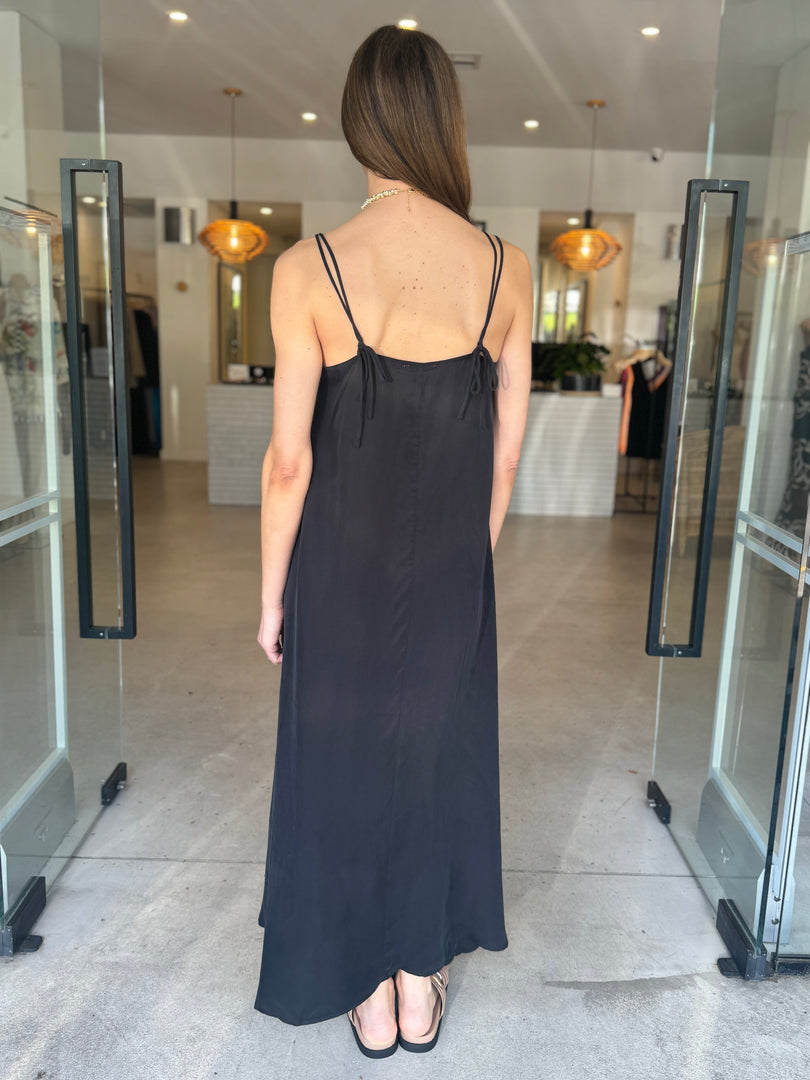 MILANO MAXI DRESS BLACK