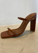 Load image into Gallery viewer, COLTER HEEL - DARK TAN
