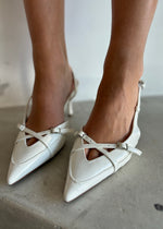 Load image into Gallery viewer, HUXLY HEEL - WHITE
