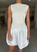 Load image into Gallery viewer, KEKE MINI DRESS IVORY
