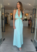 Load image into Gallery viewer, WANDER GOWN AQUA
