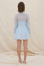 Load image into Gallery viewer, ENIGMA SHIRT DRESS - DAWN BLUE
