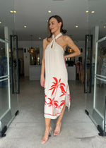 Load image into Gallery viewer, LA VISTA HALTER DRESS
