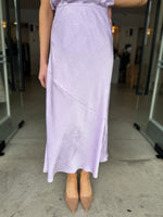 Load image into Gallery viewer, ROZALIA SLIP SKIRT LILAC
