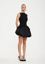 Load image into Gallery viewer, KEKE MINI DRESS BLACK
