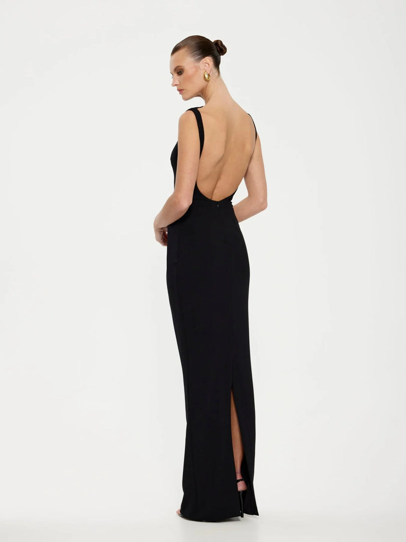 VERONA GOWN - BLACK