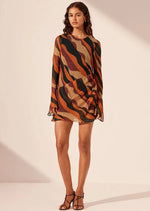 Load image into Gallery viewer, ANITA LS MINI DRESS
