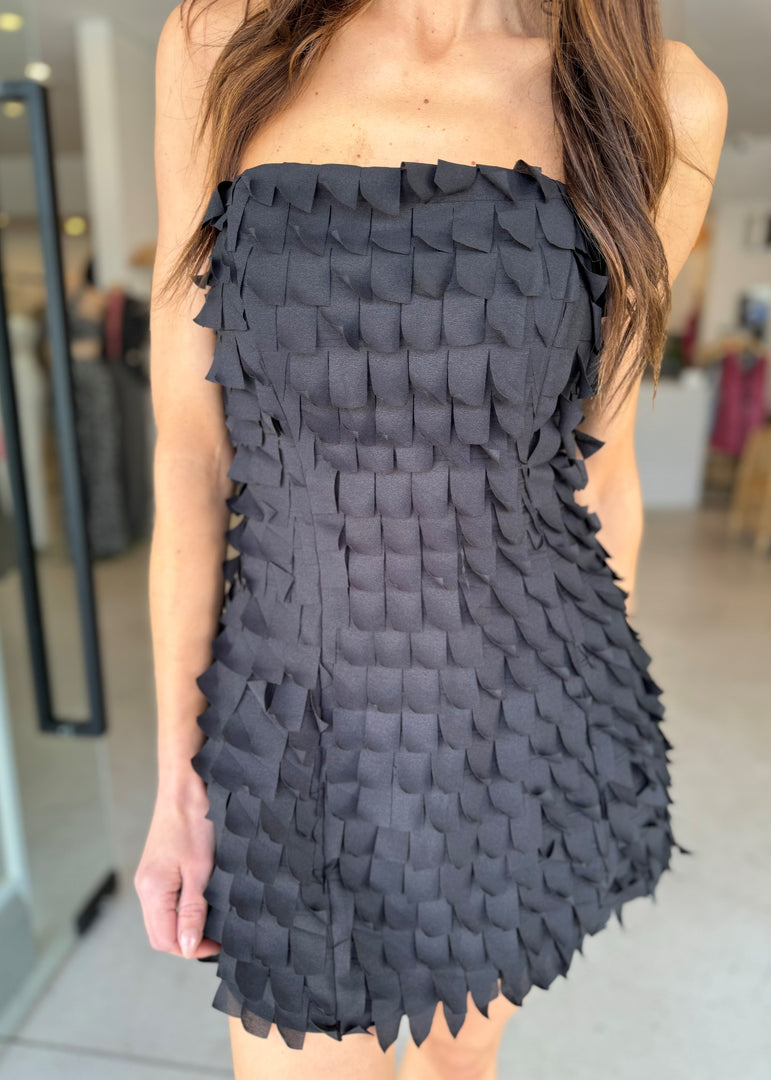 HAILEY PARTY DRESS - BLACK