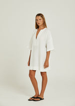 Load image into Gallery viewer, SUMMER TUNIC -WHITE
