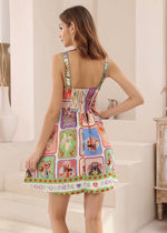 Load image into Gallery viewer, MYSTIC SHIFT DRESS PRINT
