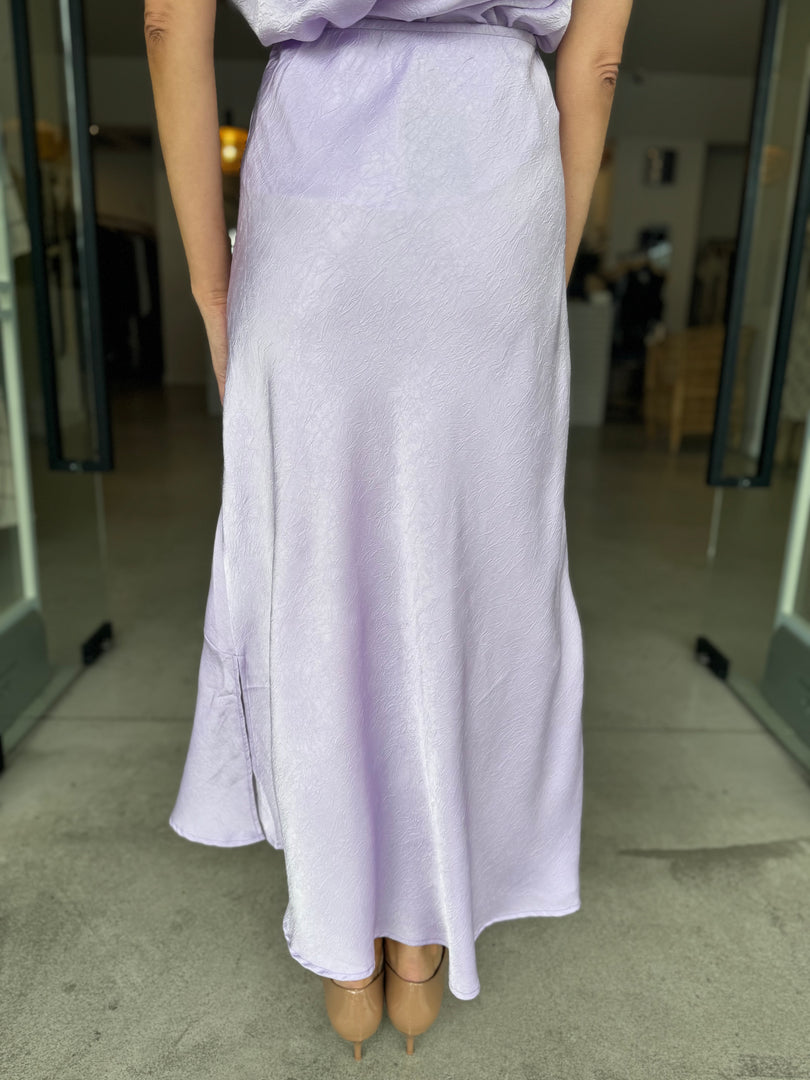 ROZALIA SLIP SKIRT LILAC