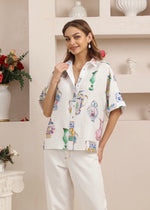 Load image into Gallery viewer, NADIA SHIRT WHITE
