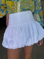 Load image into Gallery viewer, BLANC BUBBLE SKIRT IVORY
