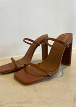 Load image into Gallery viewer, COLTER HEEL - DARK TAN
