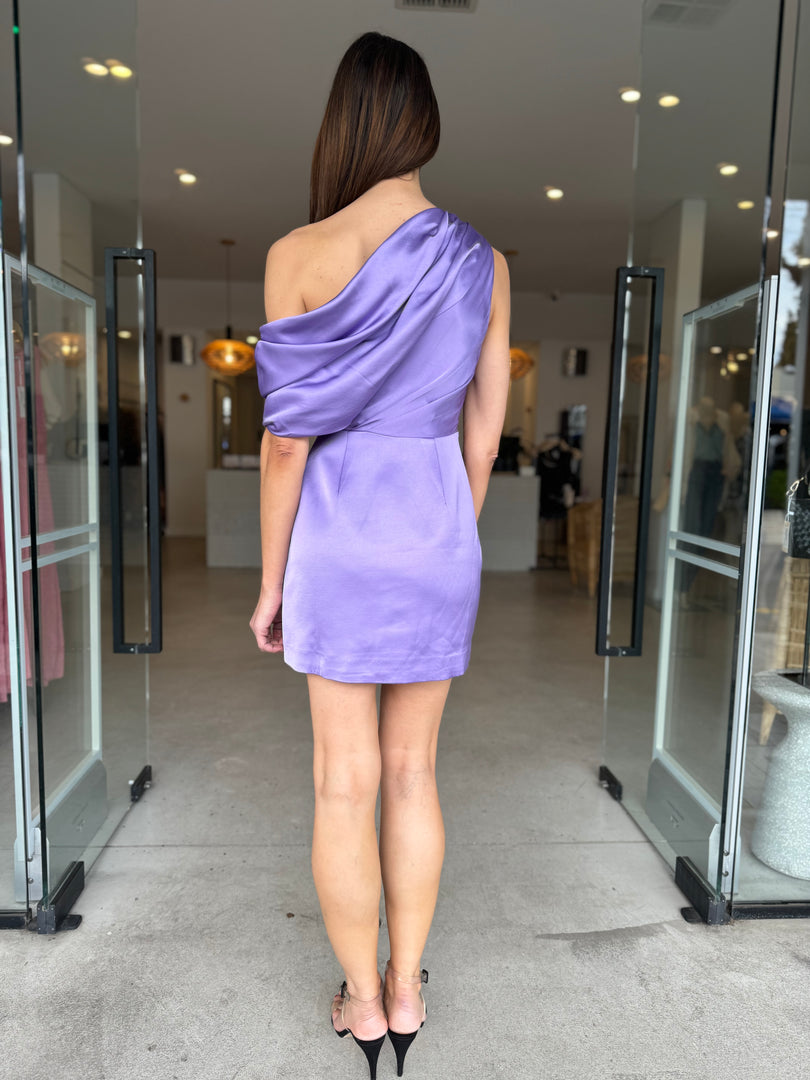 ADRIANA MINI DRESS LILAC