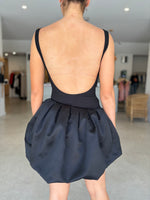 Load image into Gallery viewer, KEKE MINI DRESS BLACK
