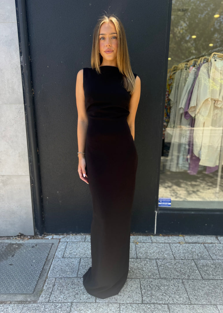 VERONA GOWN - BLACK