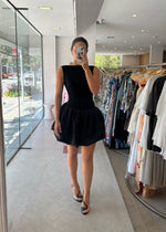 Load image into Gallery viewer, KEKE MINI DRESS BLACK
