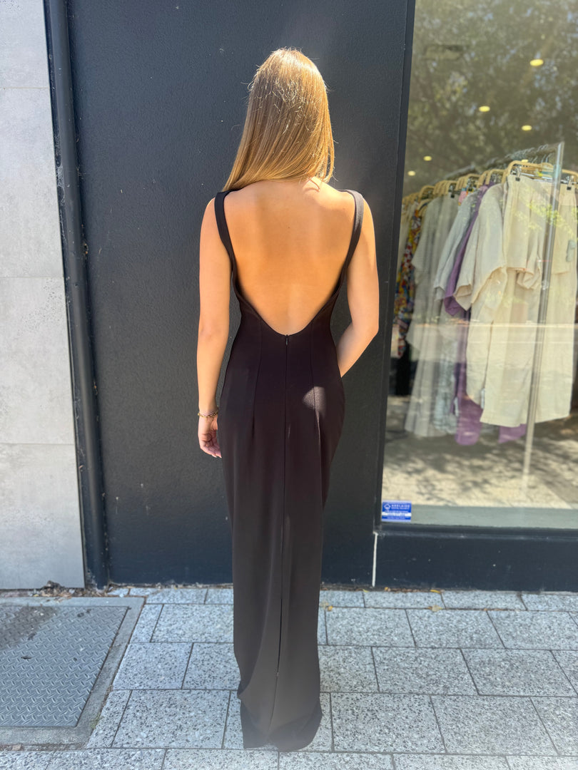 VERONA GOWN - BLACK