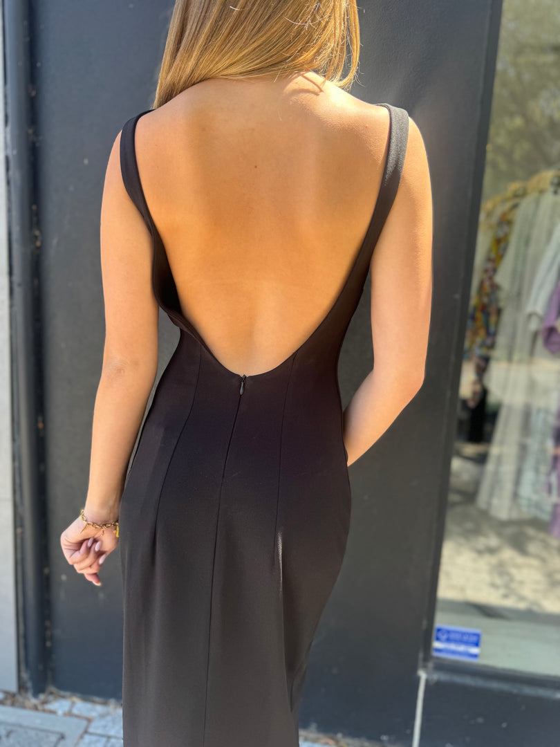 VERONA GOWN - BLACK