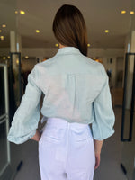 Load image into Gallery viewer, LUMA LINEN SHIRT - SKY
