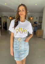 Load image into Gallery viewer, OMBRE AVE TEE - LEMON
