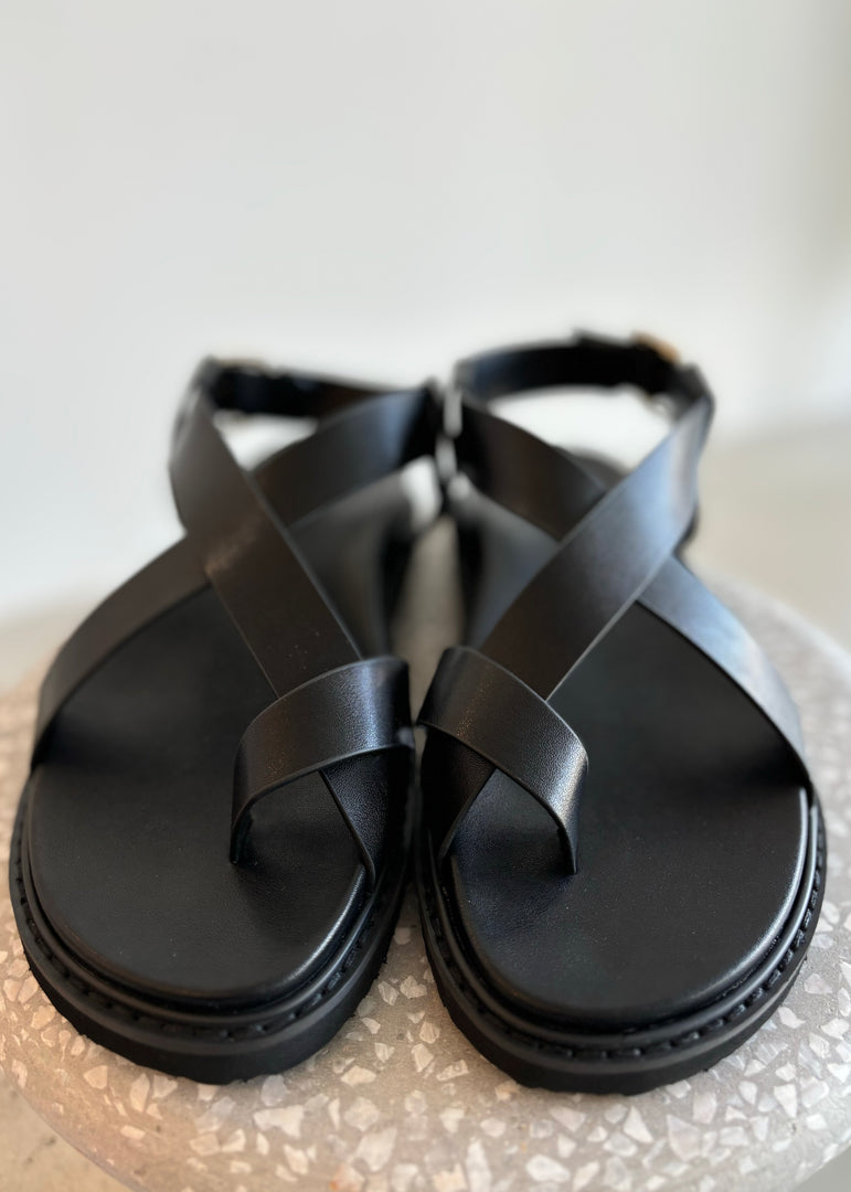 ZARAI SANDAL - BLACK