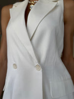 Load image into Gallery viewer, RIPLEY TAILORED VEST - SALT
