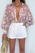 Load image into Gallery viewer, FLEETWOOD BLOUSE COVE LILAC
