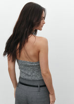 Load image into Gallery viewer, SAMARA TOP GREY MARLE
