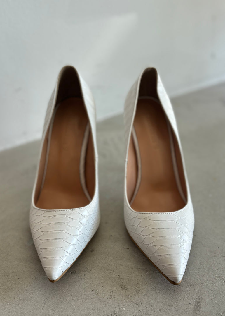 BRIDGET HEEL WHITE