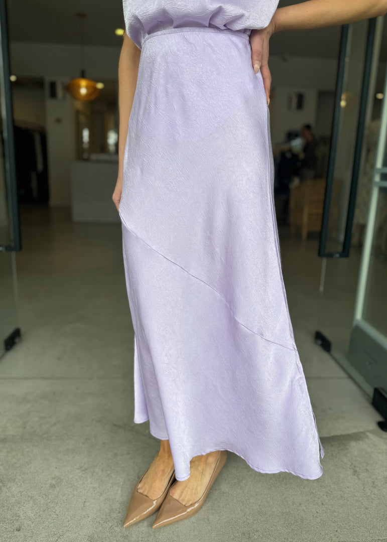 ROZALIA SLIP SKIRT LILAC