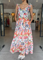 Load image into Gallery viewer, POPPY FLORAL DRESS
