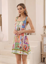 Load image into Gallery viewer, MYSTIC SHIFT DRESS PRINT
