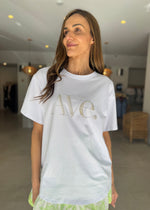 Load image into Gallery viewer, LE AVENUE TEE SILVER
