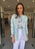 Load image into Gallery viewer, LUMA LINEN SHIRT - SKY
