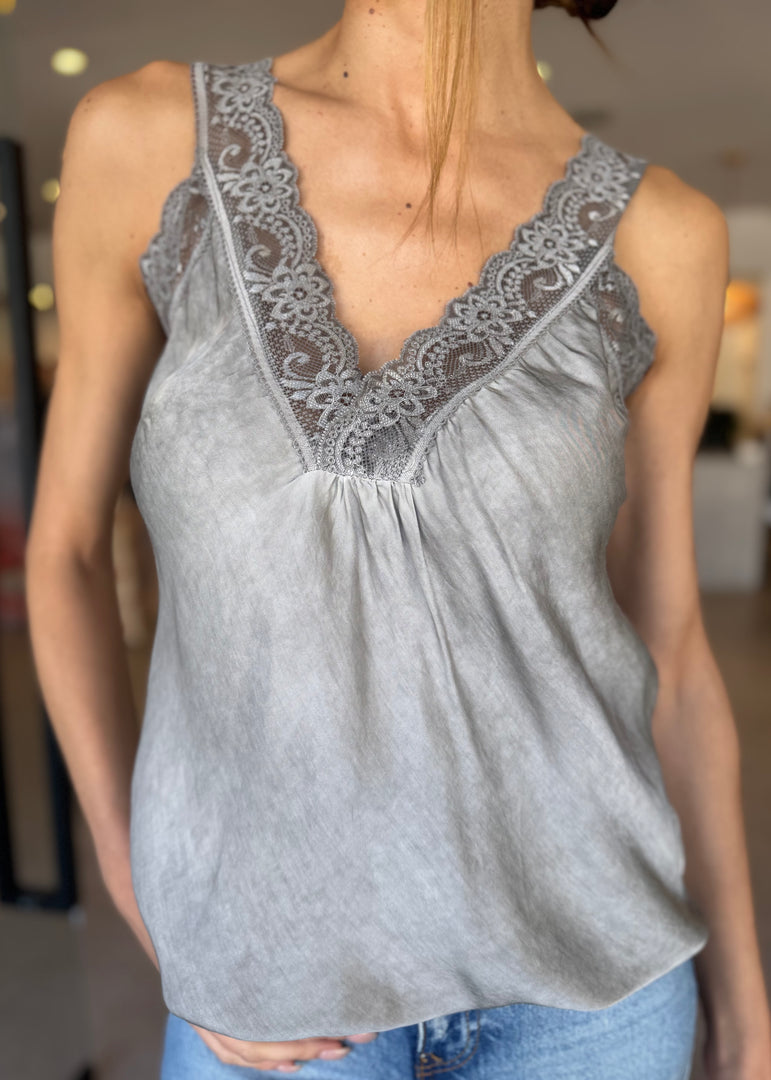 LACE CAMI MUD    OS