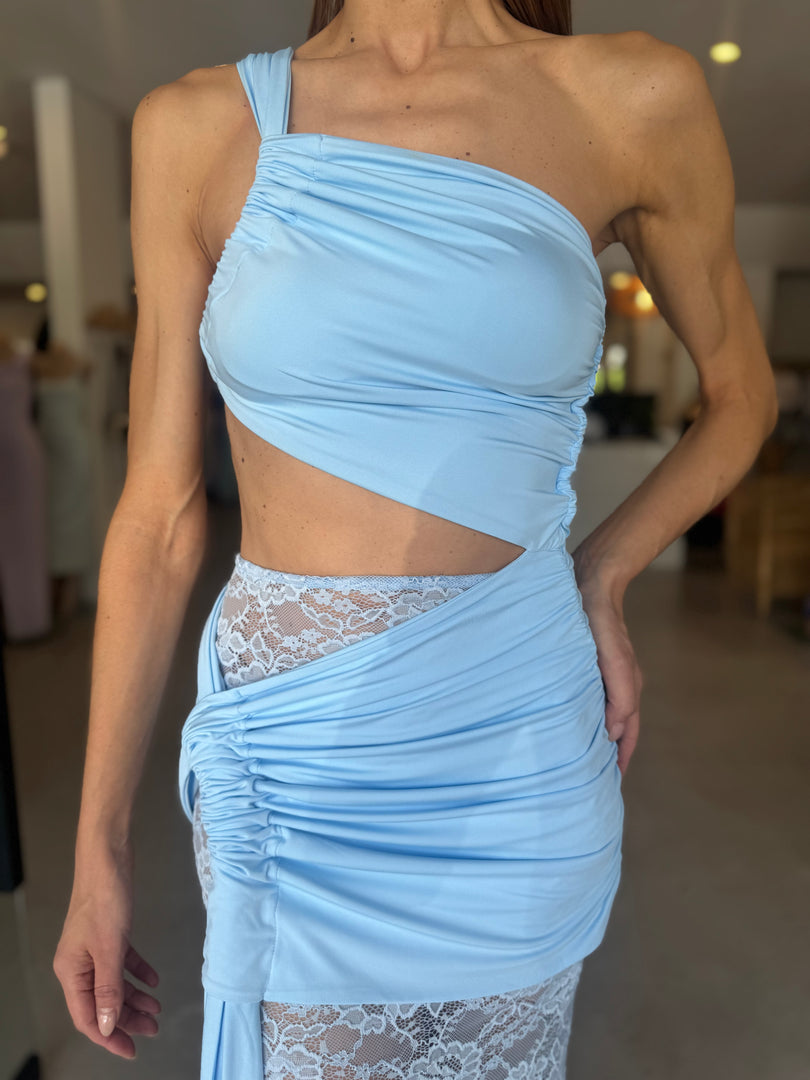 PARADISO DRESS BABY BLUE