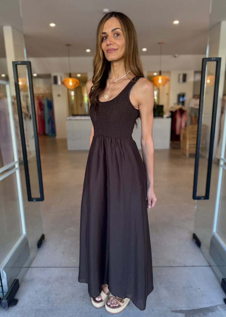 KOVA MAXI DRESS - CLOVE