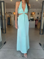 Load image into Gallery viewer, WANDER GOWN AQUA
