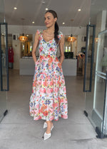 Load image into Gallery viewer, POPPY FLORAL DRESS
