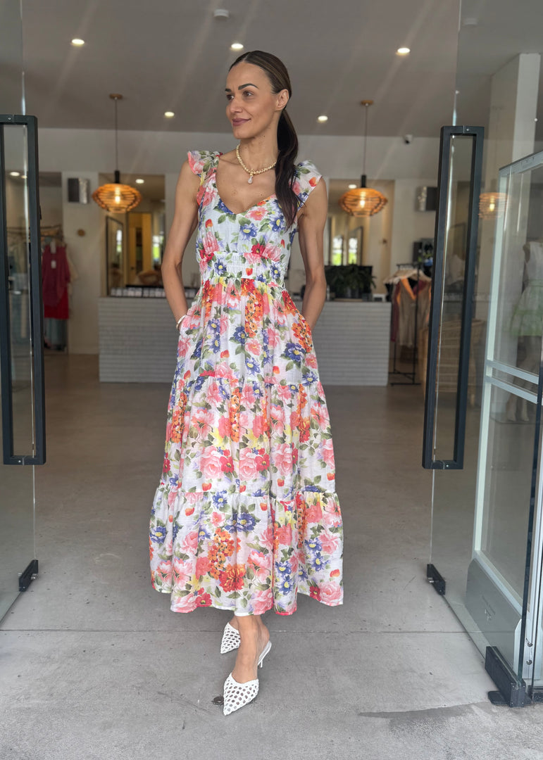 POPPY FLORAL DRESS