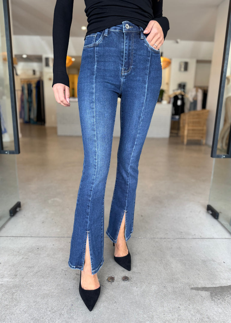 INSOLENTE SPLIT JEAN BLUE