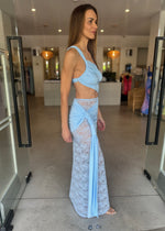 Load image into Gallery viewer, PARADISO DRESS BABY BLUE
