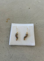 Load image into Gallery viewer, DANGLE EARRING RAINBOW CORNO
