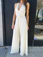 Load image into Gallery viewer, ILIAD HALTER NECK JUMPSUIT
