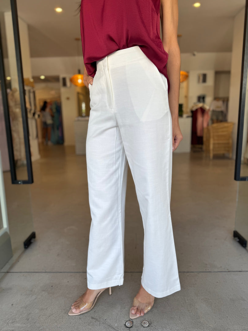 RIPLEY TAILORED PANT - SALT