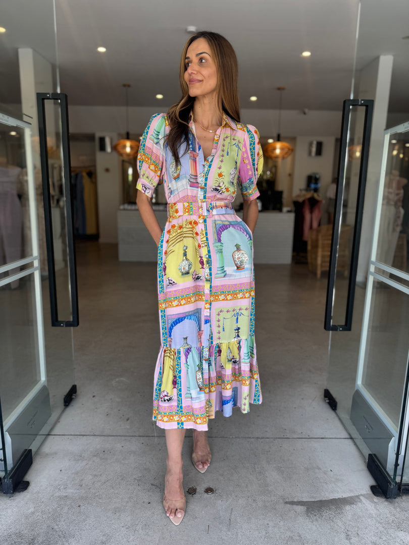 VENICE MIDI DRESS